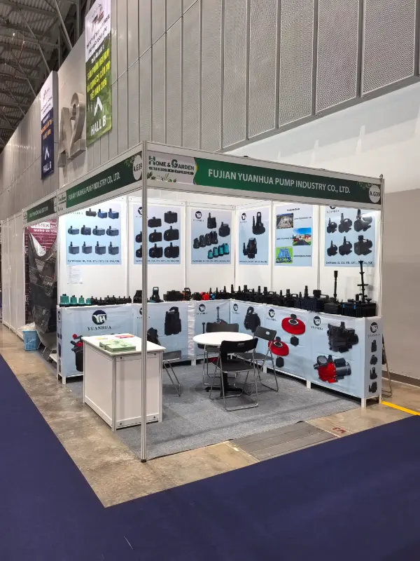 Fujian Yuanhua Pump Industry Co., Ltd. expus la Centrul de expoziții și convenții din Saigon - SECC